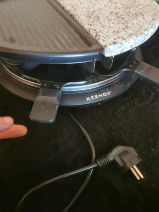 Plancha eléctrica KEENOX