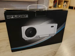 Proyector doméstico negro