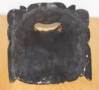 Máscara balinesa Bali león dragón Barong negro