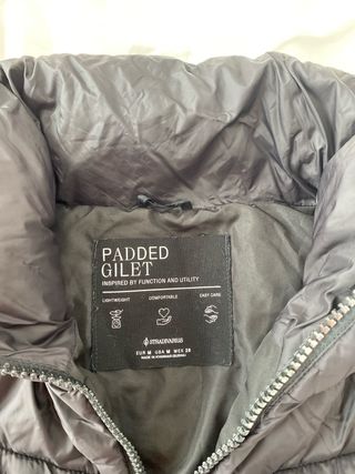 Chaleco Stradivarius Negro