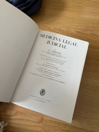 Medicina legal judicial