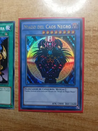 YuGiOh Mago del Caos Negro YGLD Carta Mágica