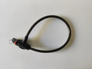 Candado de cable para moto