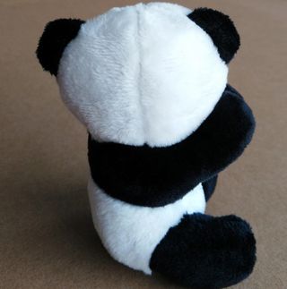 Peluche Panda con Clip 9 cm