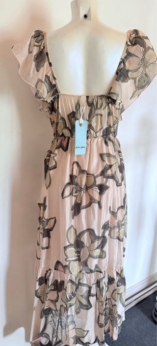 Abito lungo floreale