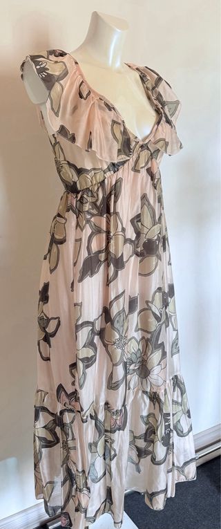 Abito lungo floreale