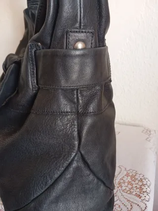 Bolso tote Garniel Negro Piel Made in Spain