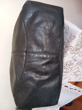 Bolso tote Garniel Negro Piel Made in Spain