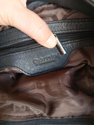 Bolso tote Garniel Negro Piel Made in Spain