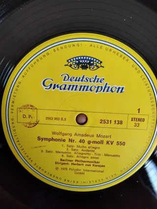 2 Vinili 33 Giri Deutsche Grammophon Classica