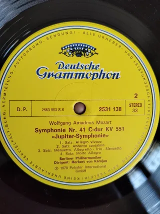 2 Vinili 33 Giri Deutsche Grammophon Classica