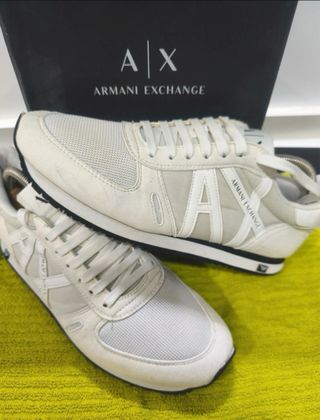 Deportivos Armani Exchange Negros y Blancos