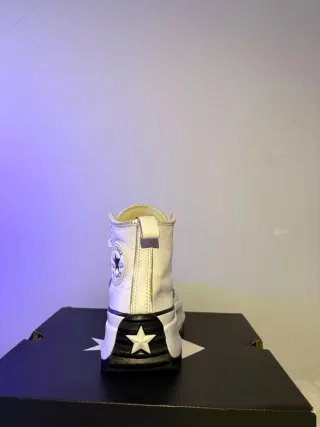 Converse Star Hike Platform High Top Blancas