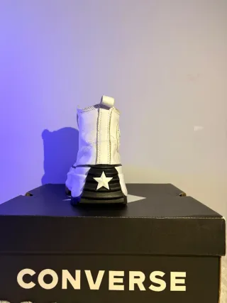 Converse Star Hike Platform High Top Blancas