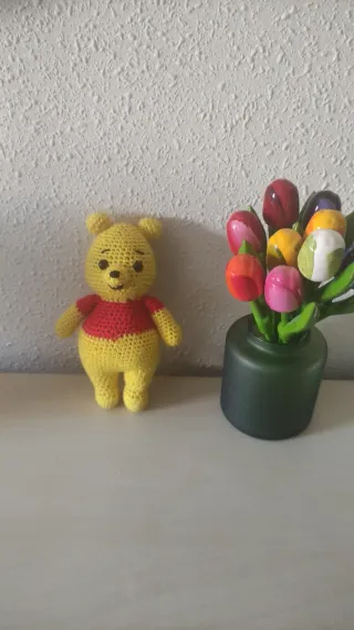 Muñeco de Winnie the Pooh a crochet