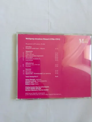 Mozart Requiem CD - Giulini