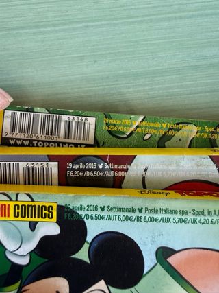 10 volumi Topolino (2005-16–17-21)