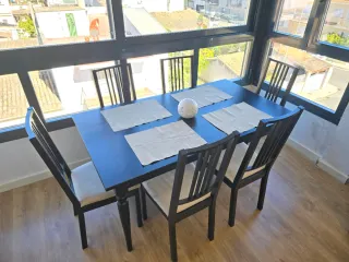 Mesa comedor extensible Ikea Rosentorp