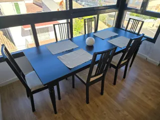 Mesa comedor extensible Ikea Rosentorp