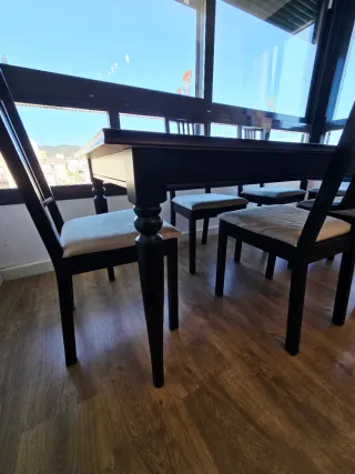 Mesa comedor extensible Ikea Rosentorp