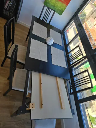 Mesa comedor extensible Ikea Rosentorp