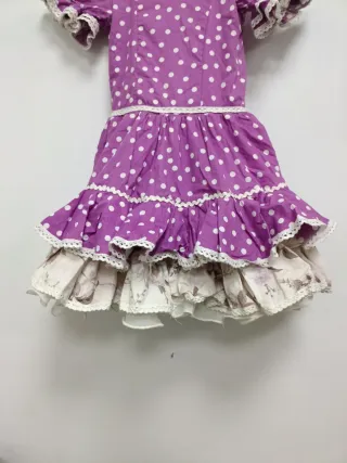 Traje Flamenca Niña Polka Dots