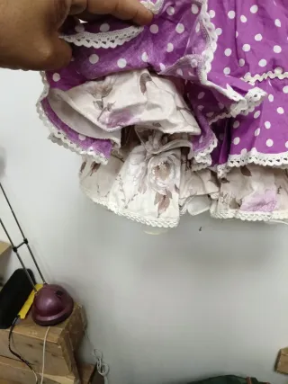 Traje Flamenca Niña Polka Dots