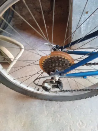 Bicicleta infantil azul Marca Conor XC 36