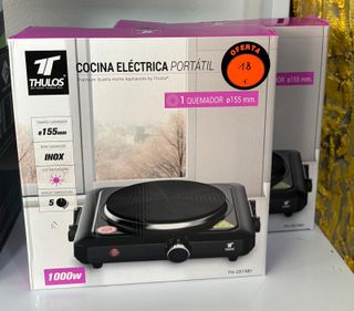 Cocina Eléctrica Portátil Thulos 1000w