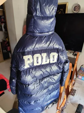 Abrigo Azul Polo Ralph Lauren Talla S/P (7)