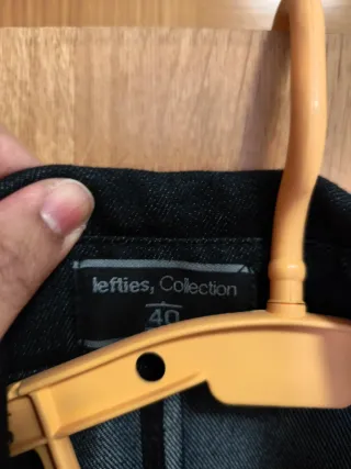 Chaqueta vaquera doble botonadura T40