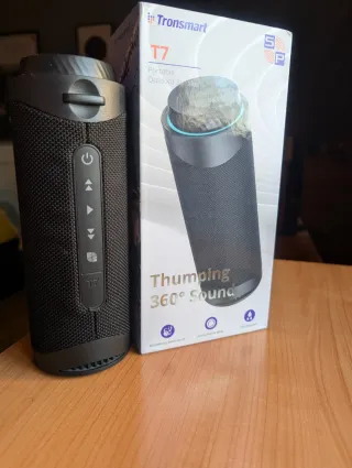 Altavoz Portátil Tronsmart T7 Negro COMO NUEVO