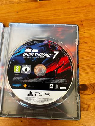 Disco PS5 Gran Turismo Edición Metálica