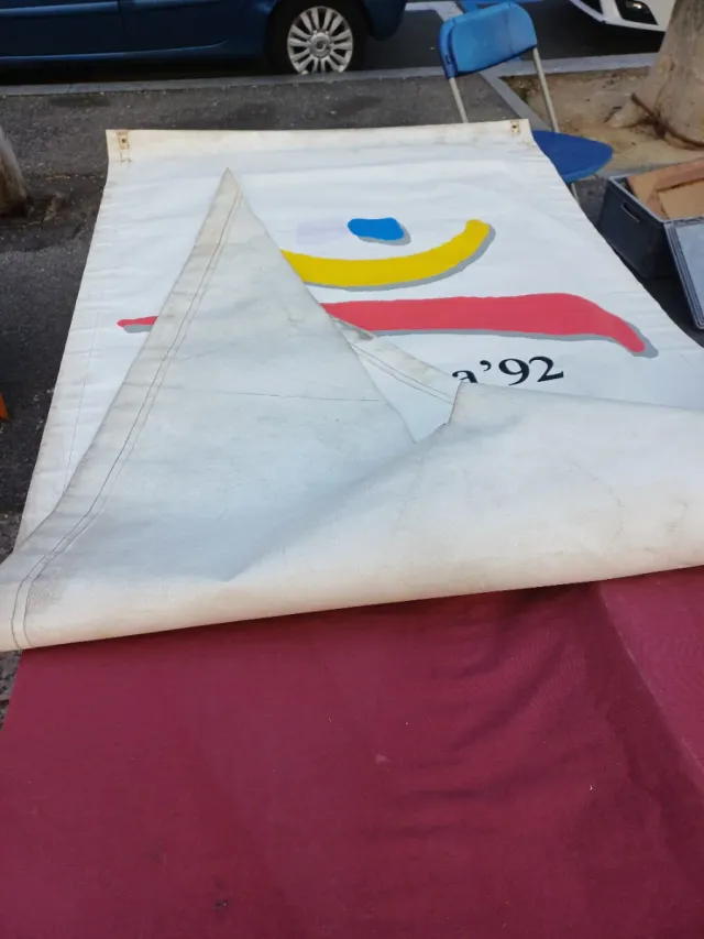 Bandera, estandarte Barcelona '92 Olímpica