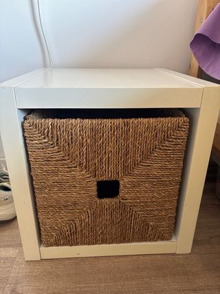 Cubo organizador blanco Ikea