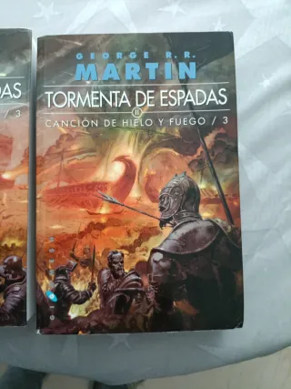 Tormenta de espadas, saga canción de hielo y fuego