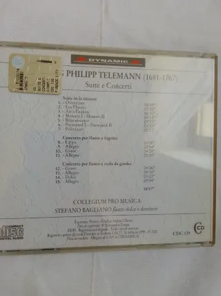 Telemann Suite e Concerti CD
