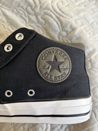 Converse Hombre Unisex Talla 43 Negro