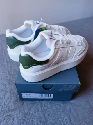 New Balance CT302 Talla 37 Blanco/Verde