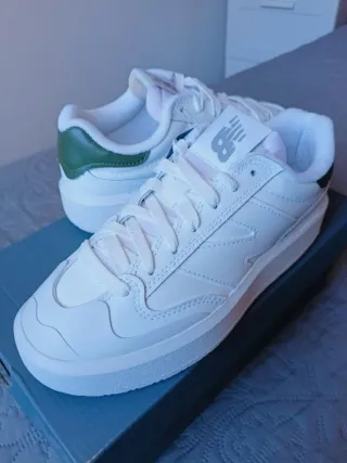 New Balance CT302 Talla 37 Blanco/Verde