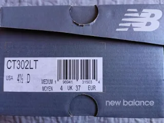 New Balance CT302 Talla 37 Blanco/Verde