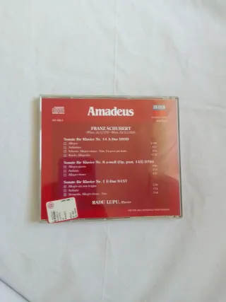 CD Franz Schubert Sonate per pianoforte