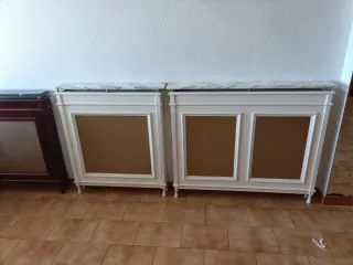 Cubre radiador con rejilla