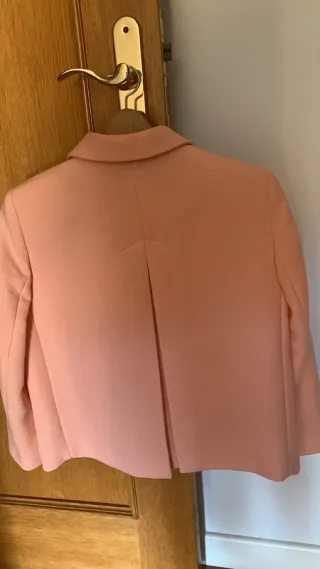 Americana corta rosa palo Zara Talla M