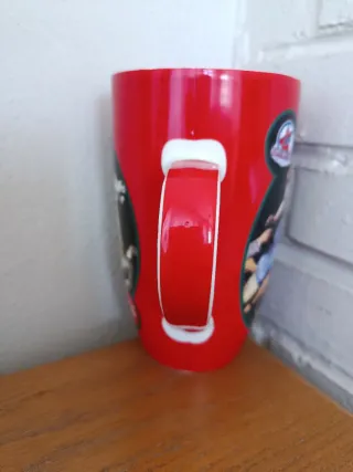 Taza Coca-Cola Vintage Pin-up Chica Caballo