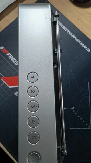 Radio Sony ICF-M780 SL multibandas, AM,FM, SW,LW.