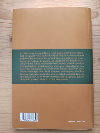 Llibre de les bèsties (Sembra Llibres) (Catalan...
