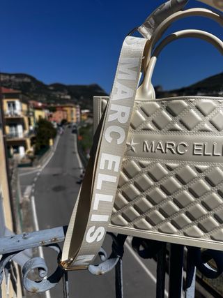 Borsa Marc Ellis Beige Trapuntata