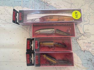 Lote 4 señuelos pesca Rapala                   040