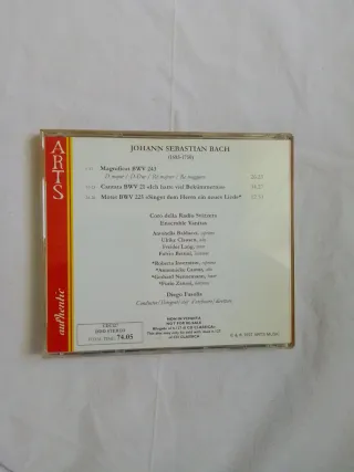 CD Johann Sebastian Bach Magnificat BWV 243